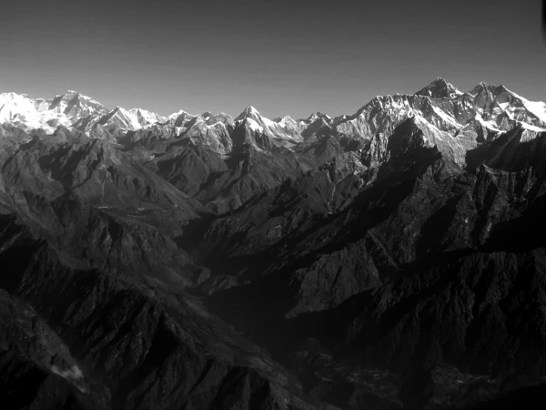 Mountain Flight In Nepal