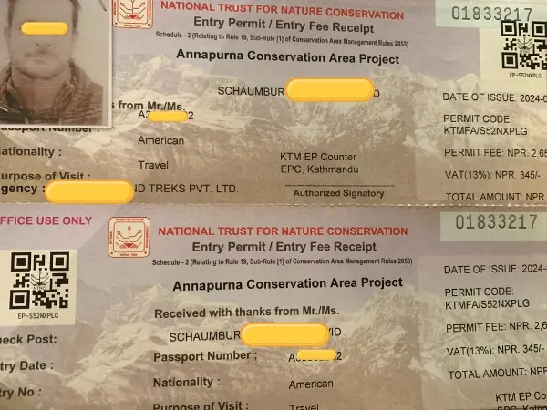 Restricted area permit cost