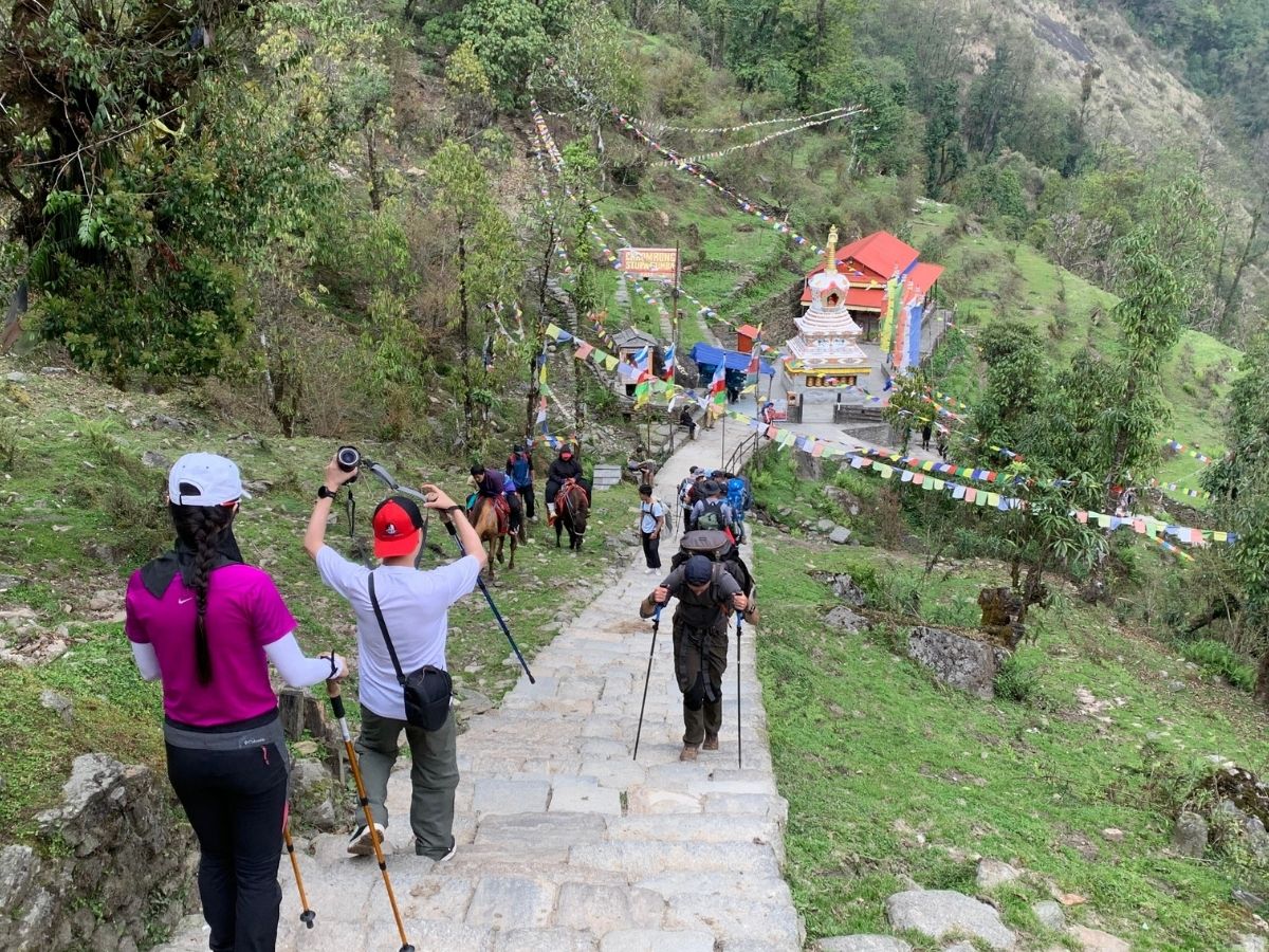 Chhomroong to Chhomroong khola Bridge