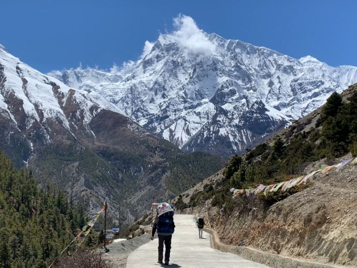 Upper Pisang to Manang