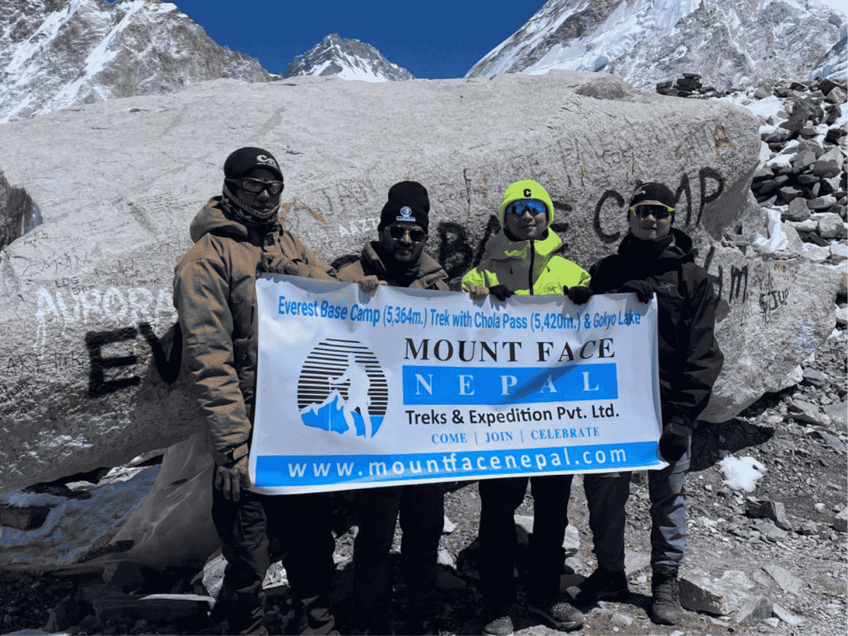 Everest Base Camp Via Chola Pass