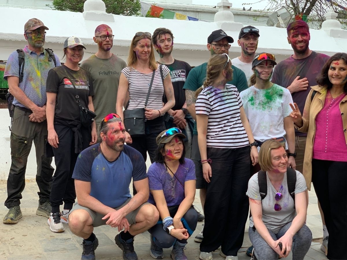 Holi festival in Nepal 
