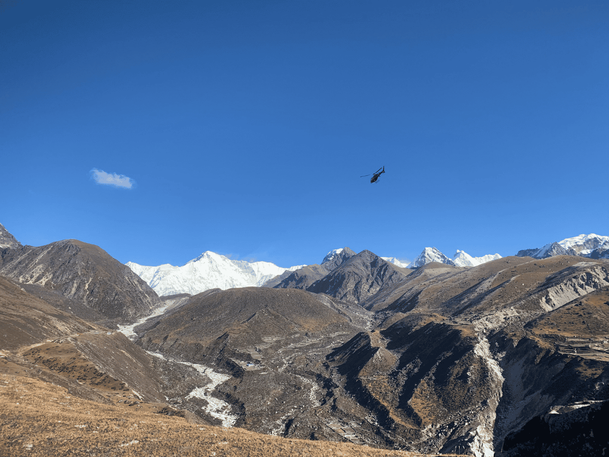 Machhermo to Gokyo Lake Path