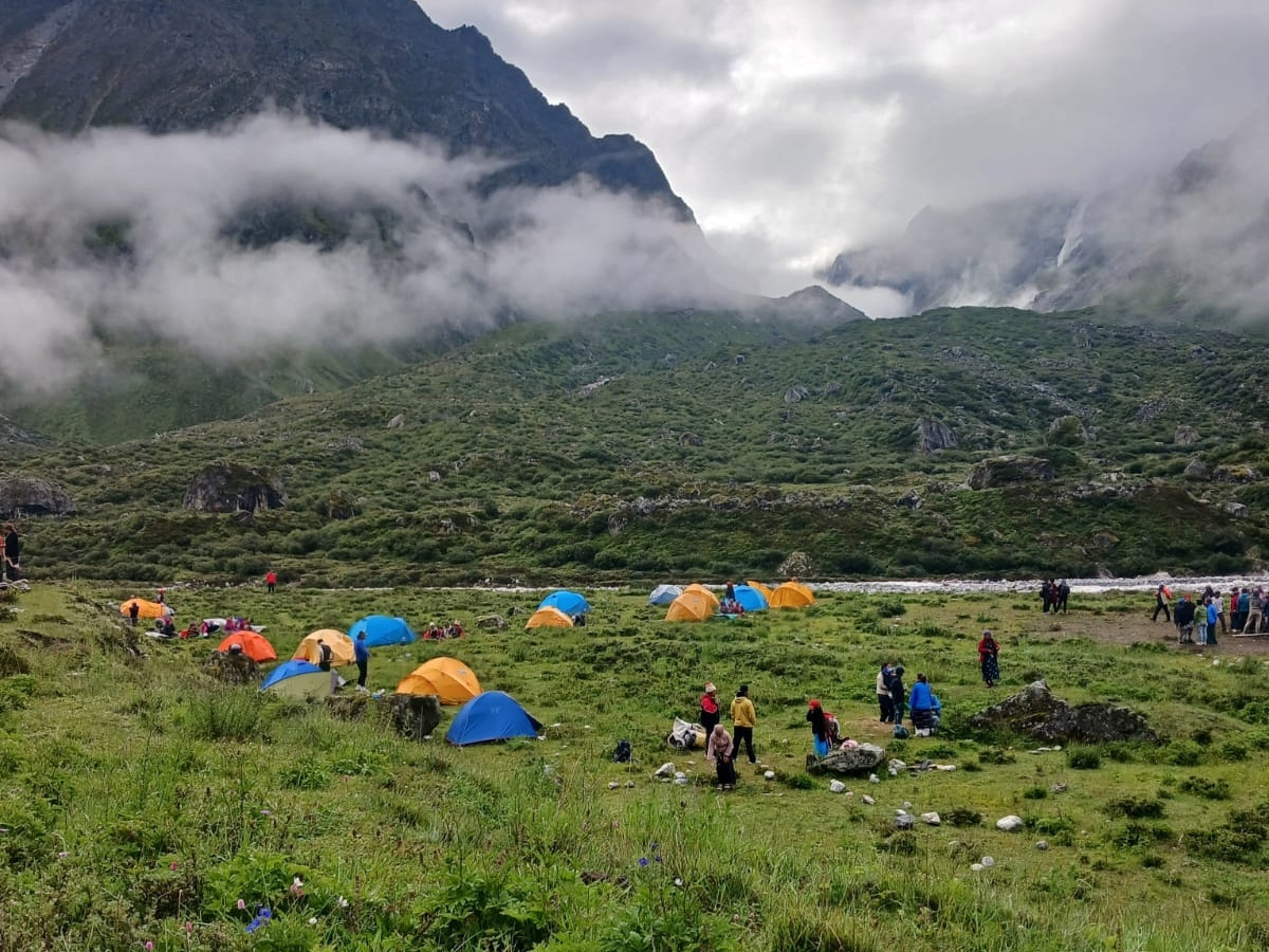 Campsite during Lhangshisa Festival