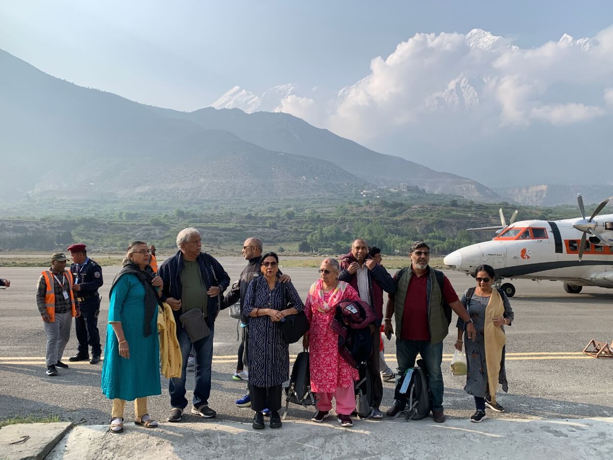 Jomsome airport