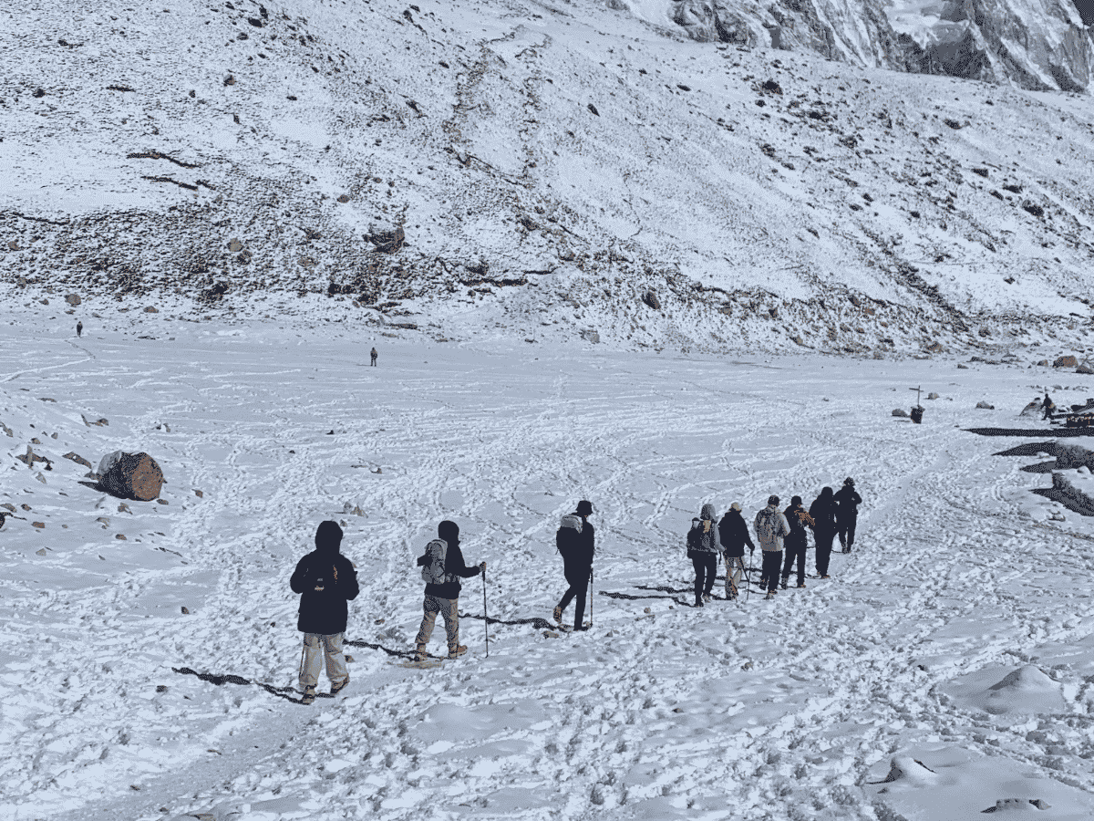ebc with gokyo lake trekking day 12
