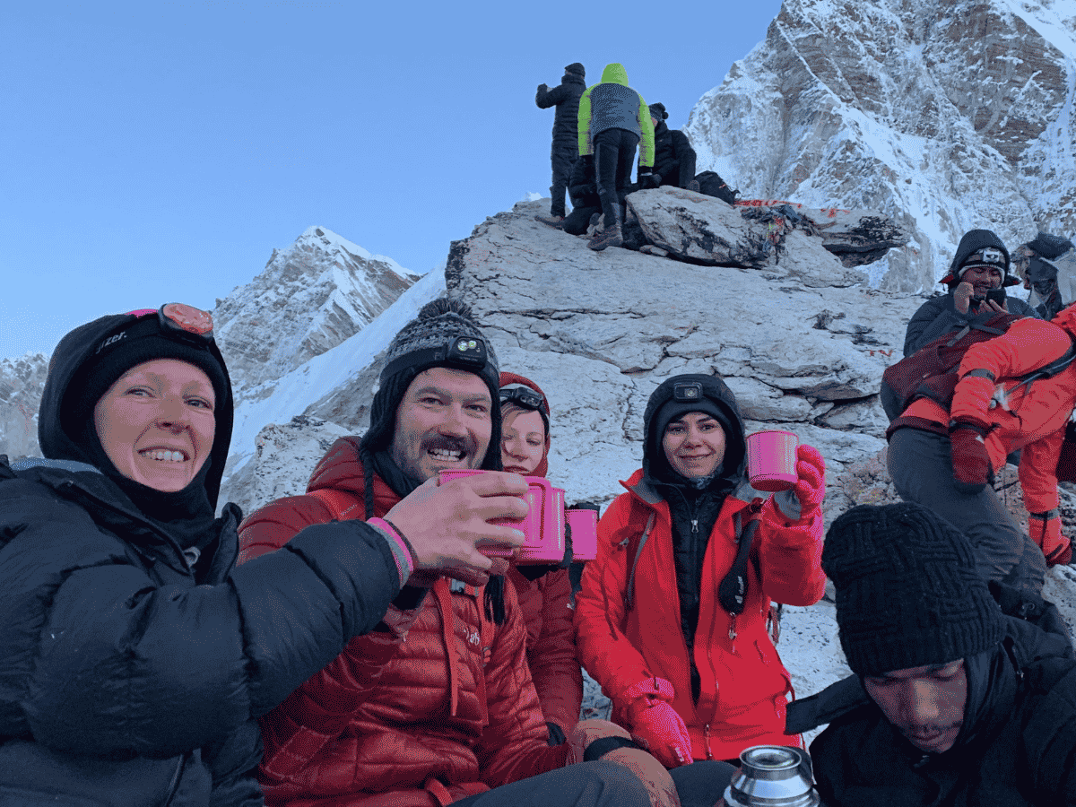 Tea at Kalapathar Top 