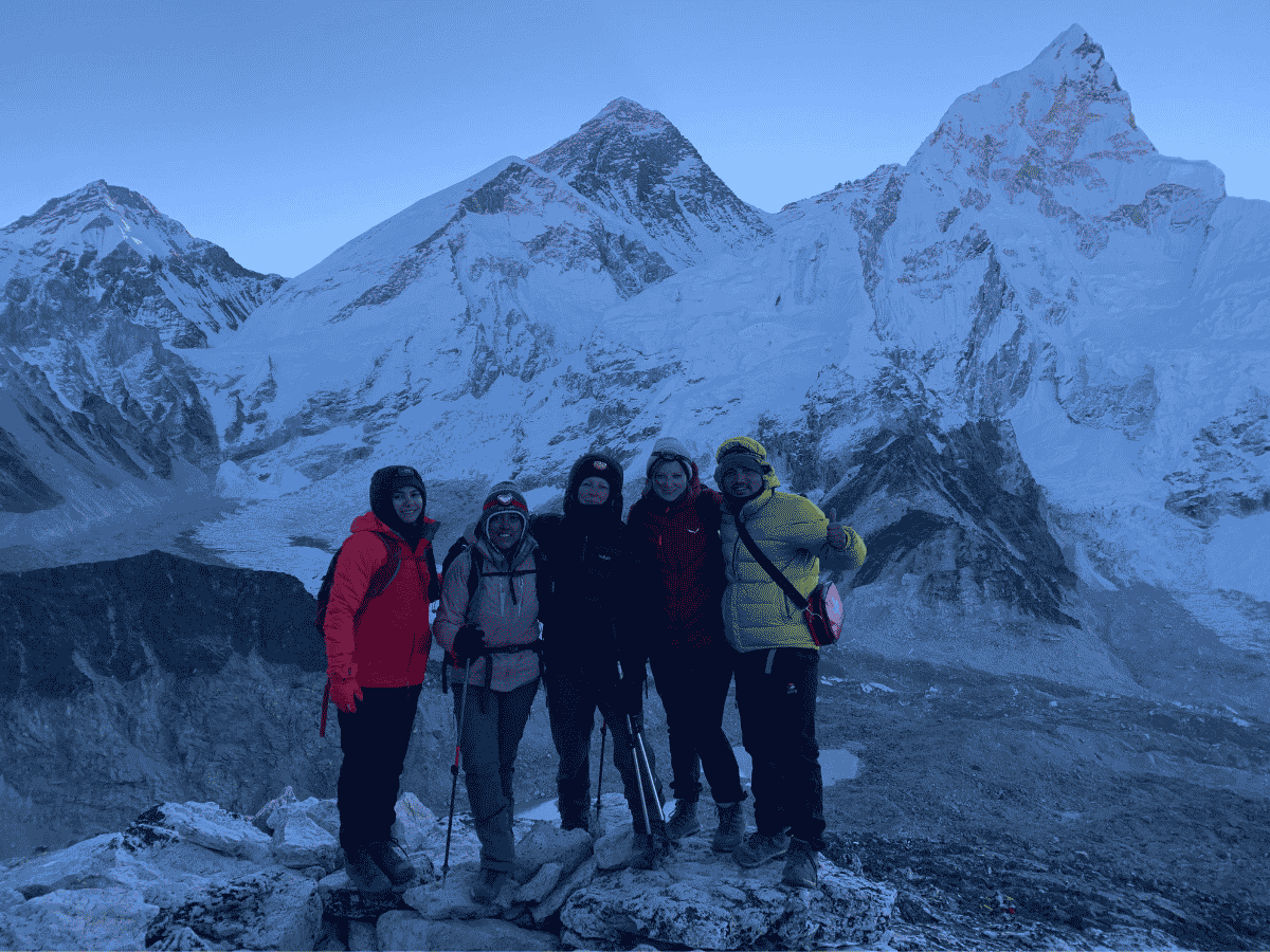 Chola pass with everest base camp day 13