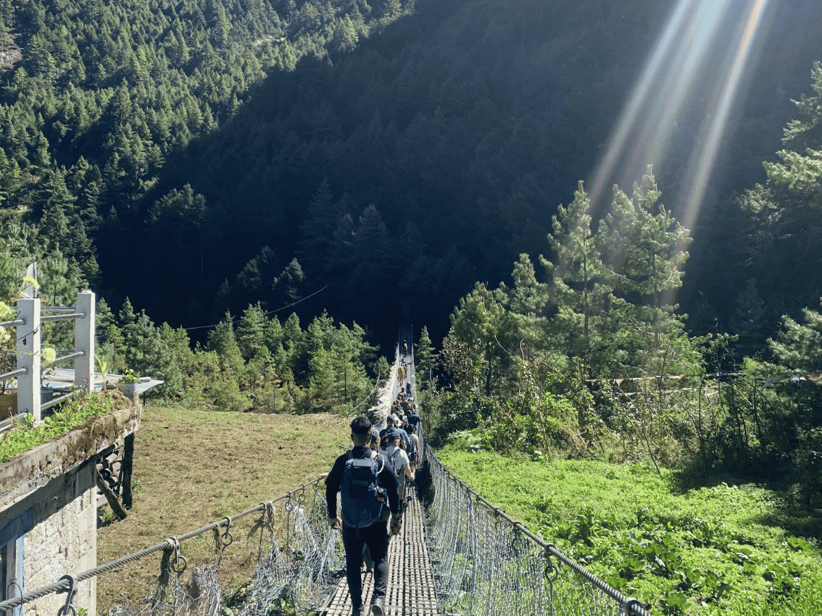 Namche to Lukla 