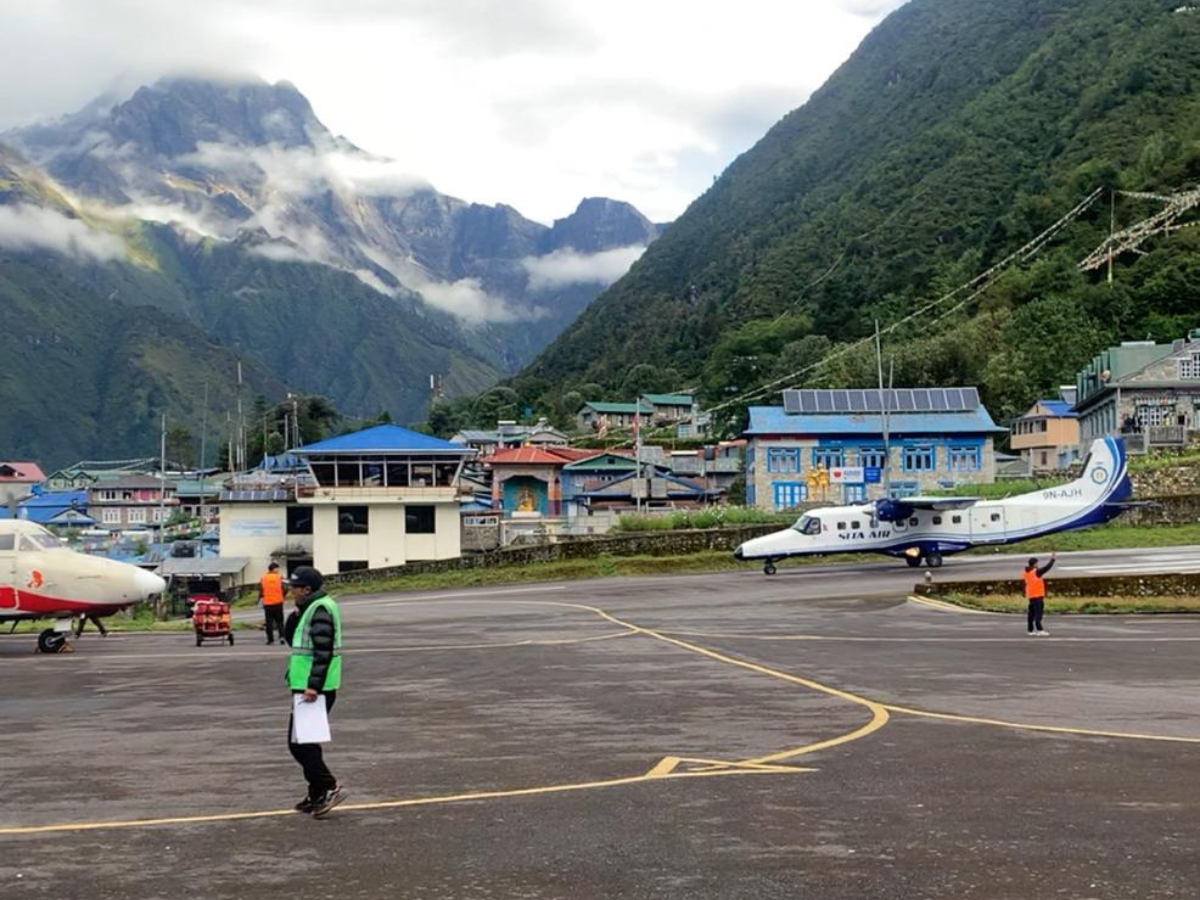 Lukla Kathmandu Flight during EBC gokyo lake trekking