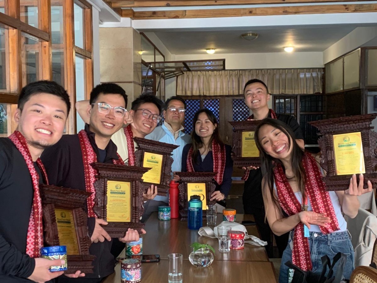 Departure day of gokyo lake with EBC trek 