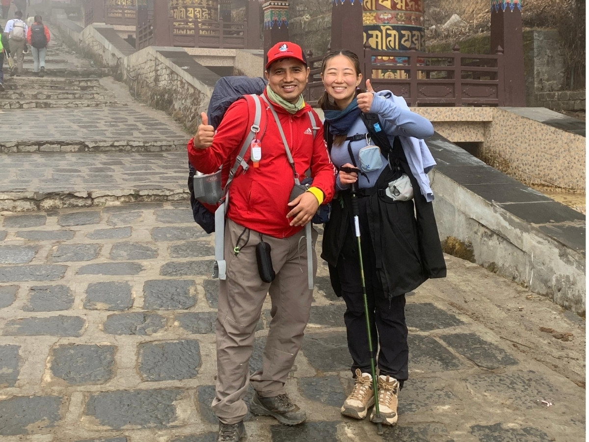 Trek to Lukla from Namche