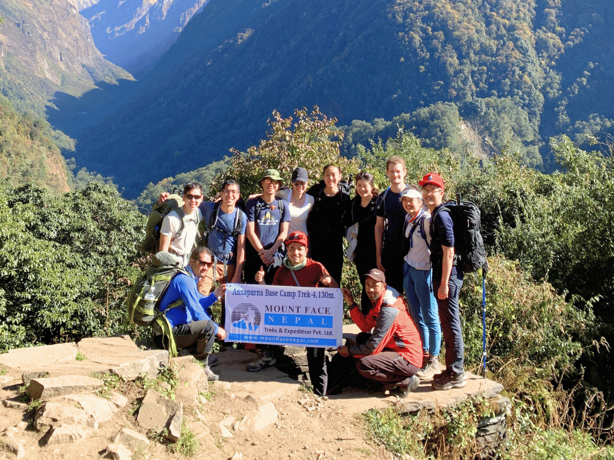 Annapurna Base Camp from Pokhara