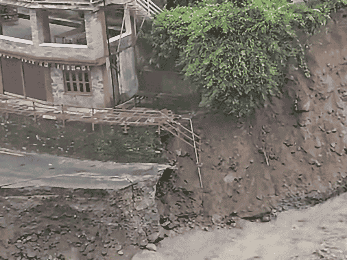 Road Destroyed During this monsoon 2026