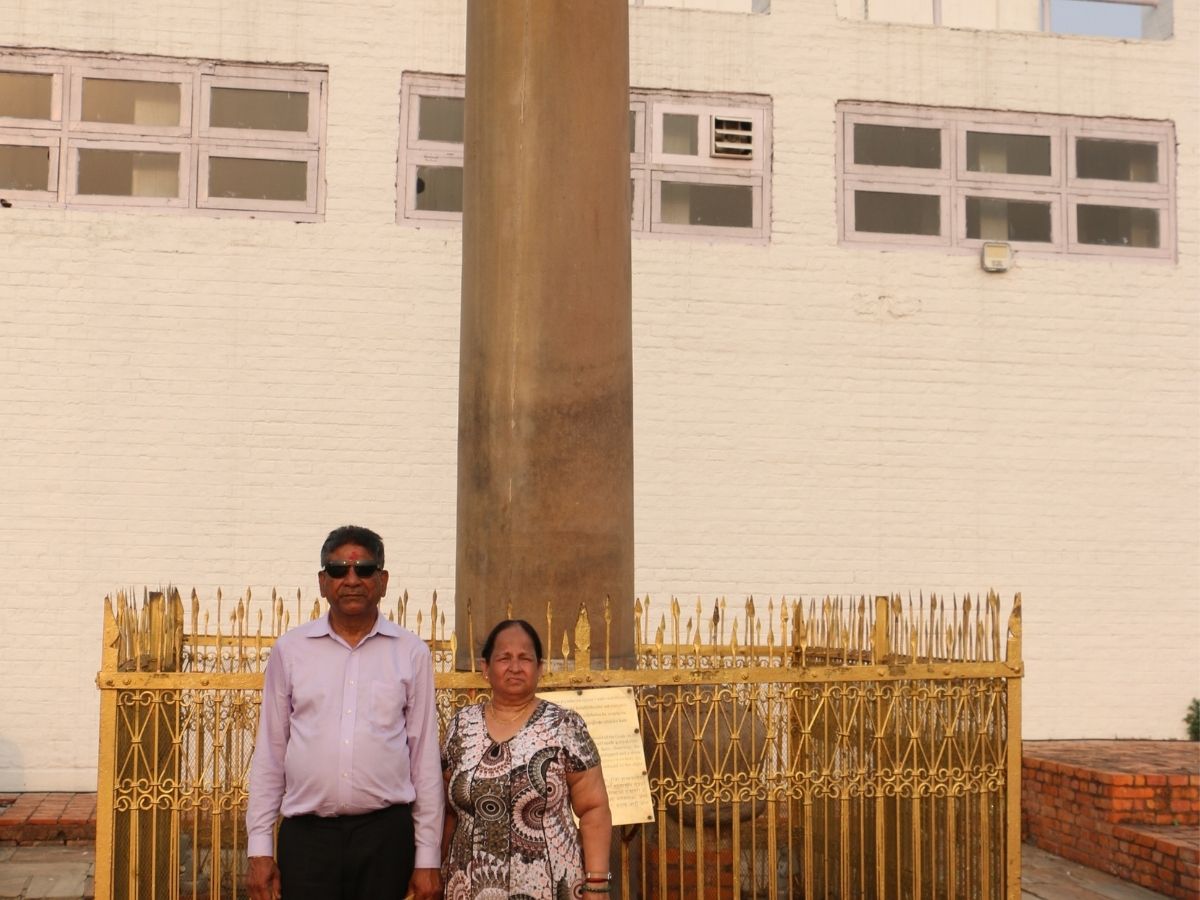 Ashokan Pillar at Lumbini