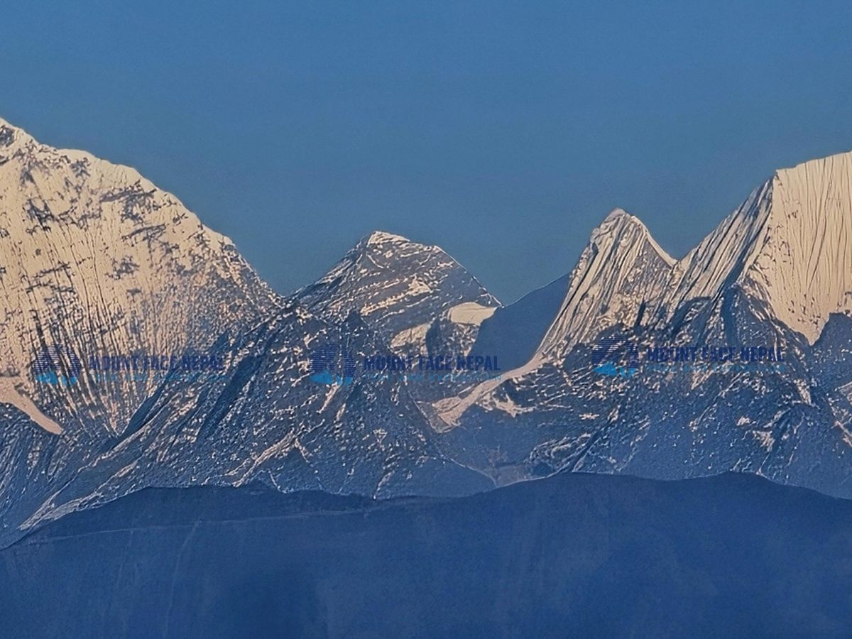 Mount Everest Seen From Nagarkot