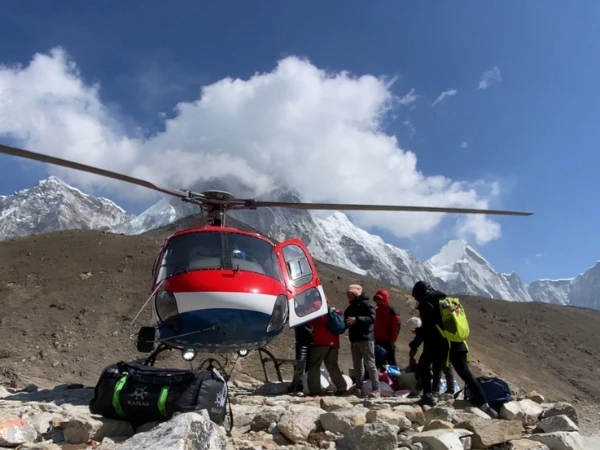 Everest Base Camp With Heli Back