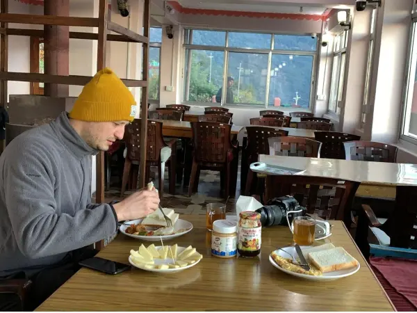 Breakfast During Poon Hill Trek
