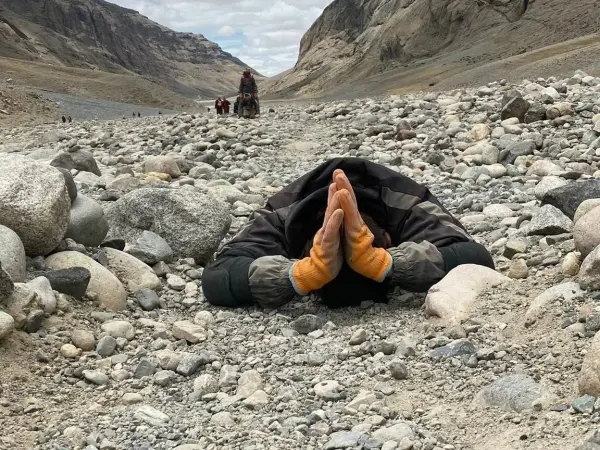 Buddhist Doing Kailash Kora