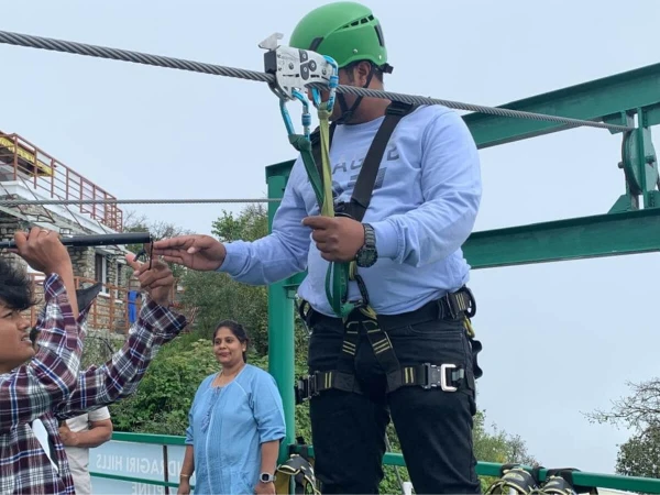 Chandragiri Hill Zipline Tour