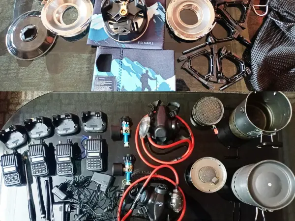 Climbing Gears During Mera Peak