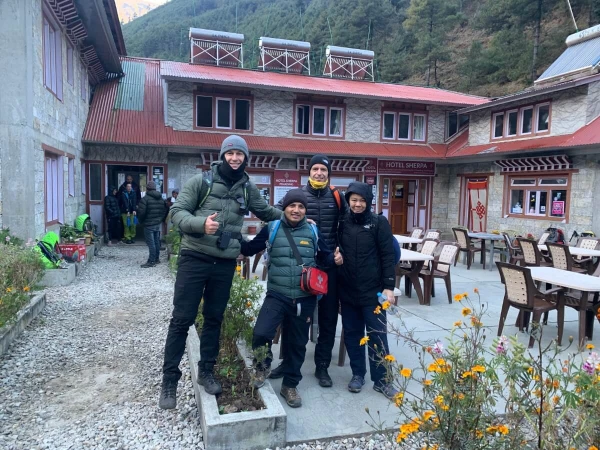 Ebc Trekking With Heli Back Mountfacenepal