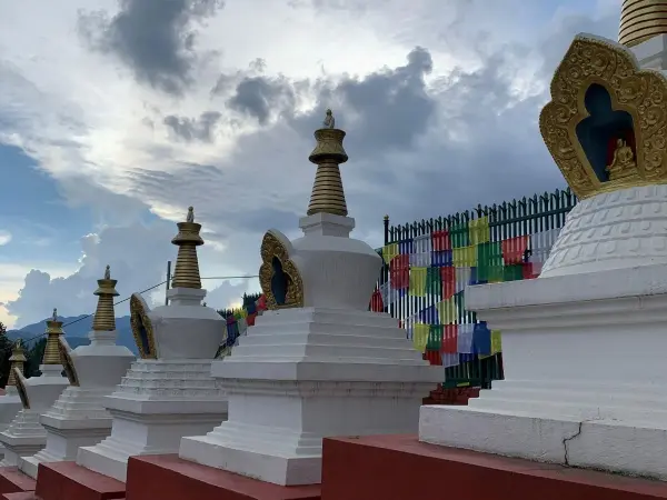 Eight Stupas At Namobudha