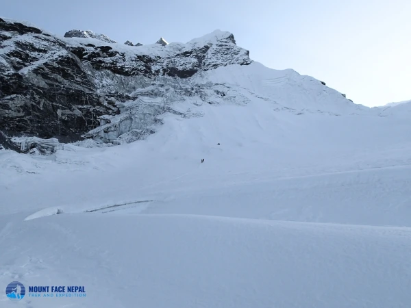 Enroute Island Peak Summit