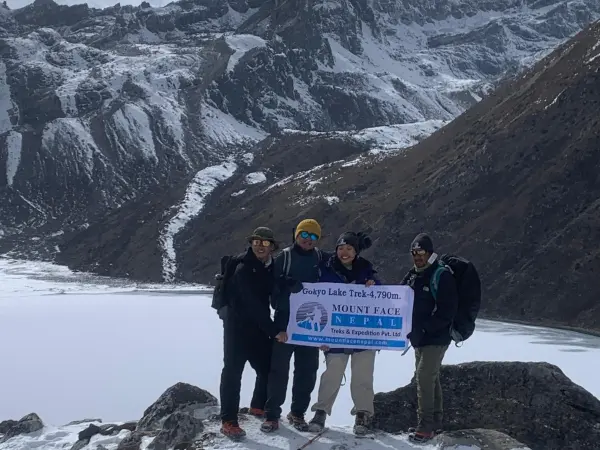 Gokyo Lake Trekking By Mount Face
