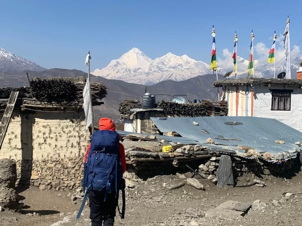 Jhong Village During Tilicho Lake Trek