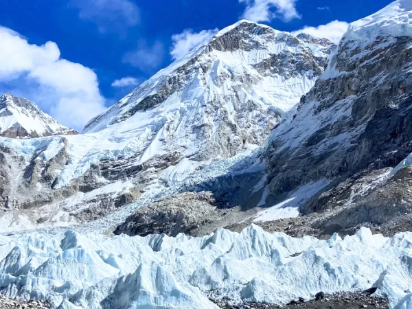 Khumbu Ice Fall Near Everest Base Camp