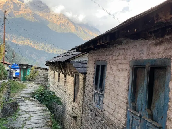 Local Village Enroute To Ghorepani