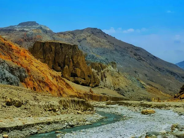 Marchyung Valley In Upper Mustang