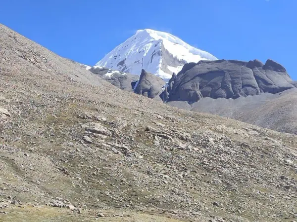 Mount Kailash Seen During Kora