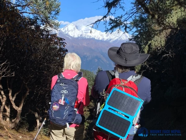 Mount Lantang During Gosaikunda Lake Trek