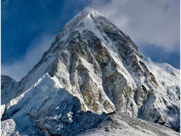 Mount Pumari Seen During Everest Helicopter Tour