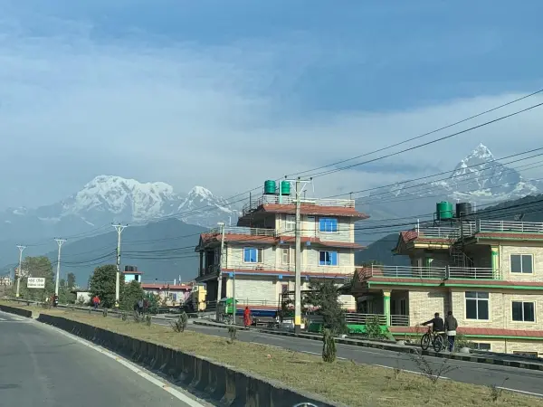 Mountain Seen During Upper Mustang Trip