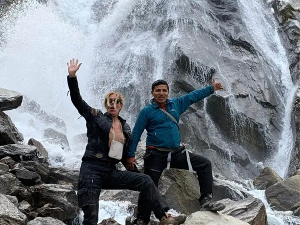 Rupse Water Fall Enroute To Lo Manthang 1