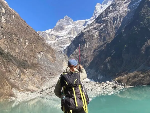 Sikles Kapuche Lake Trekking In Nepal 2
