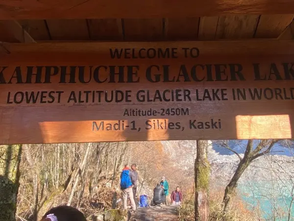 Sikles Kapuche Lake Trekking In Nepal 4