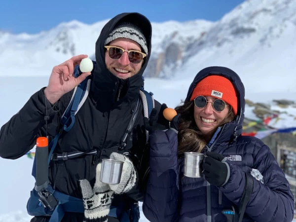 Tilicho Lake During Tannapurna Circuit Trek