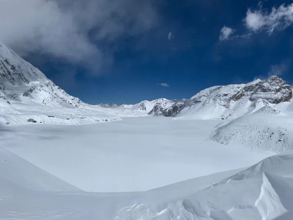 Tilicho Lake During Tannapurna Circuit Trekking