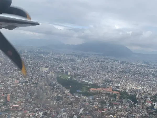 View From Flight 1