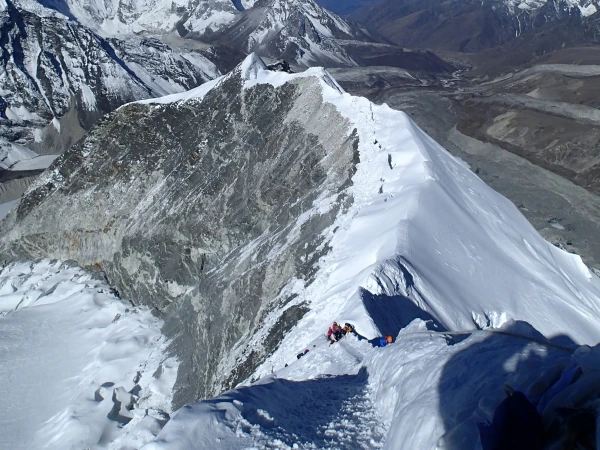 View From Island Peak Summit