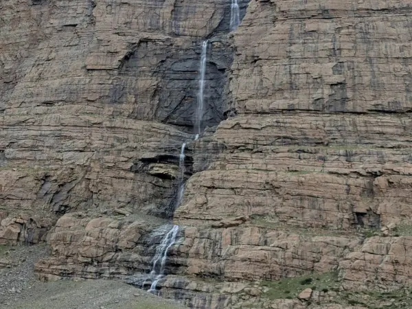 Water Falls Seen During Kora