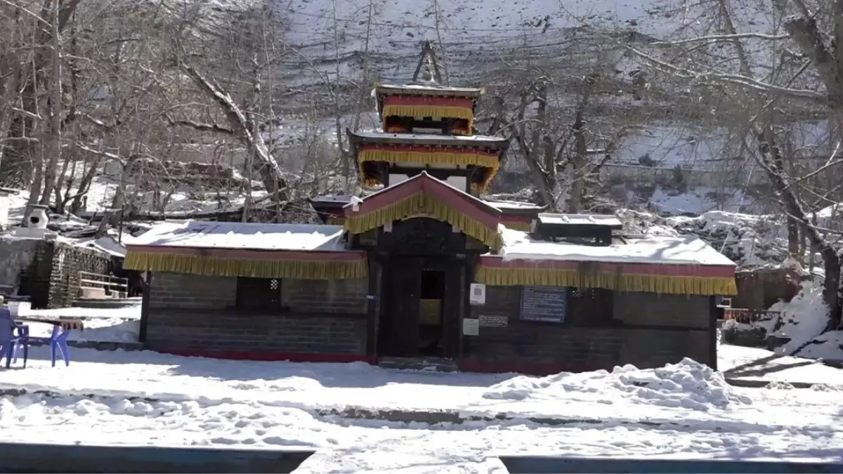 Muktinath During Snow Fall